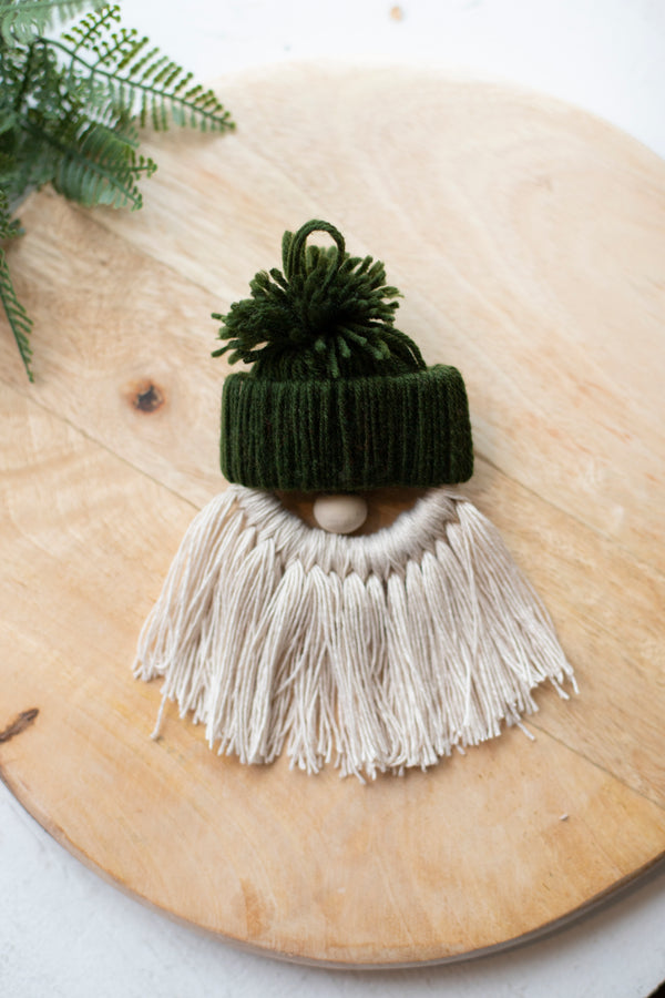 Gnome Ornament | Green