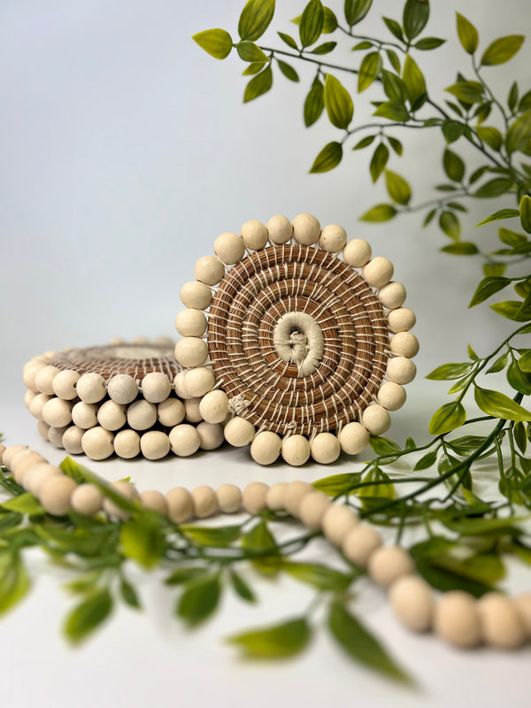 Beaded Coasters