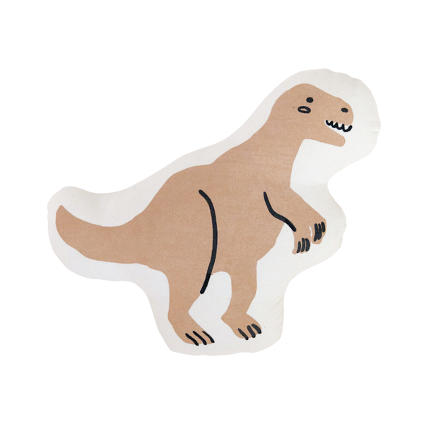 t-rex dinosaur pillow